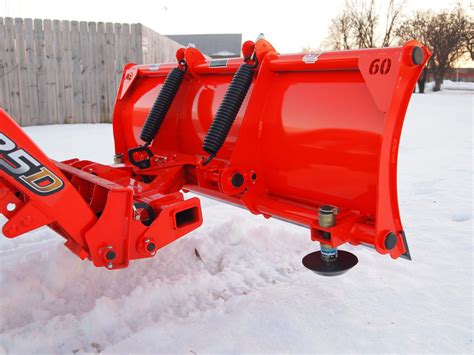 Kubota Bx Snow Plow Attachment Loader Mounted Ai2 Products