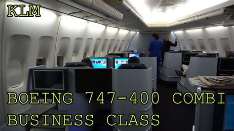 Klm 747 400 Business Class Seats Marcus Reid