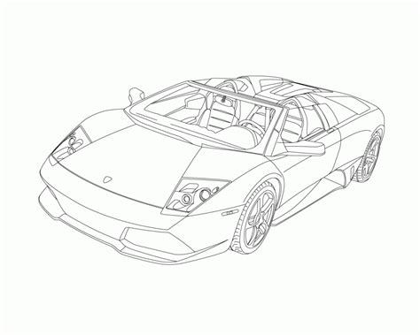 Lambo Coloring Pages - Learny Kids