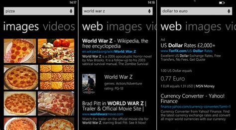 Microsoft Updates Bing Search On Windows Phone With New Features And Ui