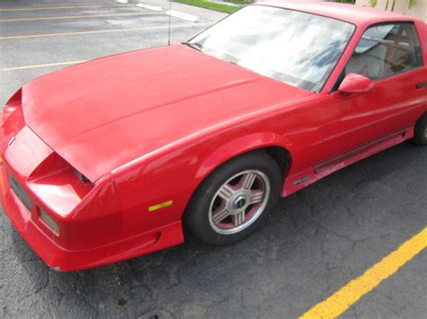 1992 Red Chevy Camaro Rs 25th Anniversary Edition