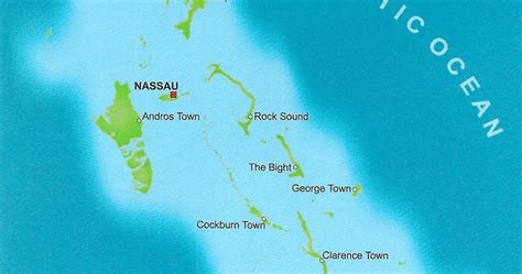 My Favorite Views Bahamas Map Of The Islands