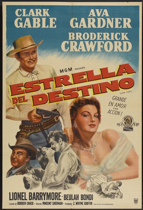 Lone star (1952), vincent sherman, us. AVA GARDNER WEB SITE: "Lone Star" (1952)