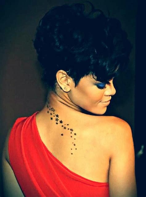 Tatouage Celebrity Tattoos Rihanna Tattoo Rihanna Star Tattoo