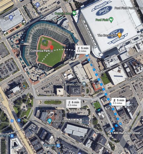 Comerica Park Parking Tips Guide In Detroit For 2024