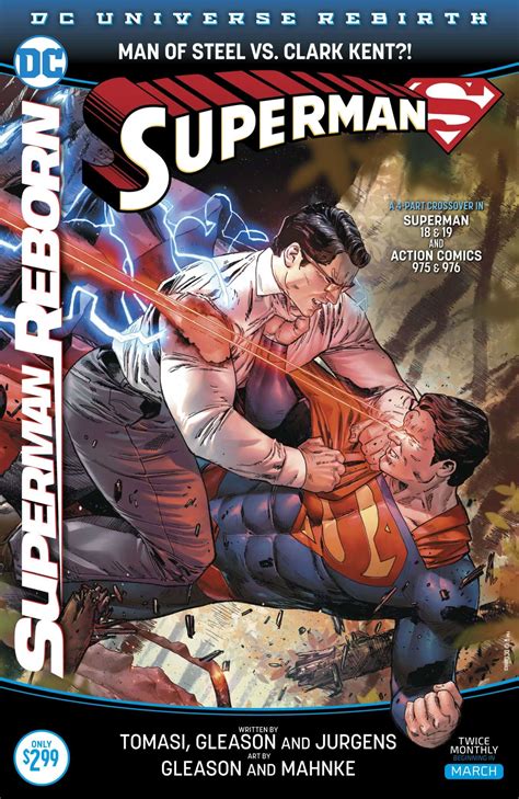 Dc Comics Rebirth And Superman Reborn Part 2 Spoilers Action Comics 975