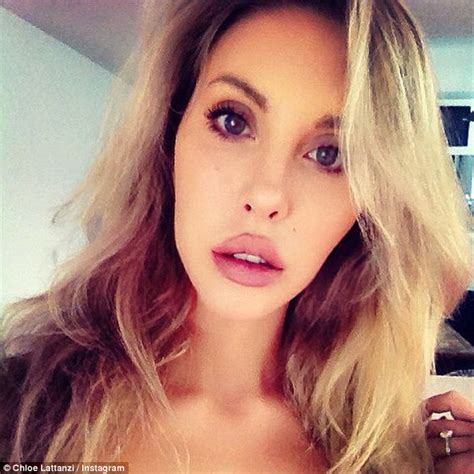 Chloe Lattanzi Shows Off Her Plumped Up Lips A Decade After Being A