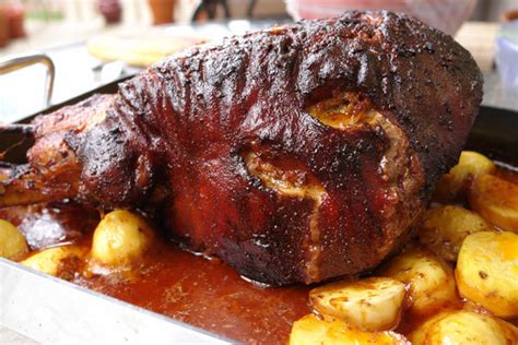 Pierna De Cerdo Rellena Al Horno Stuffed Pork Leg Roast Mom Style