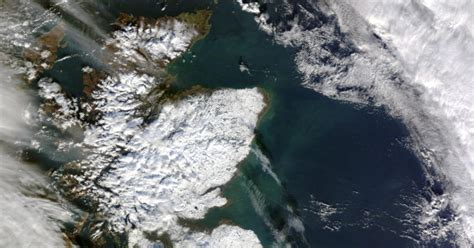 Great Britain Satellite Image From Space Photos Top
