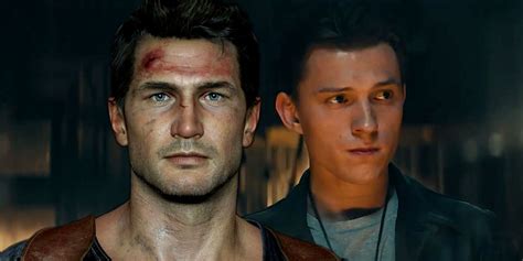 how old is tom holland s nathan drake compared to the uncharted games