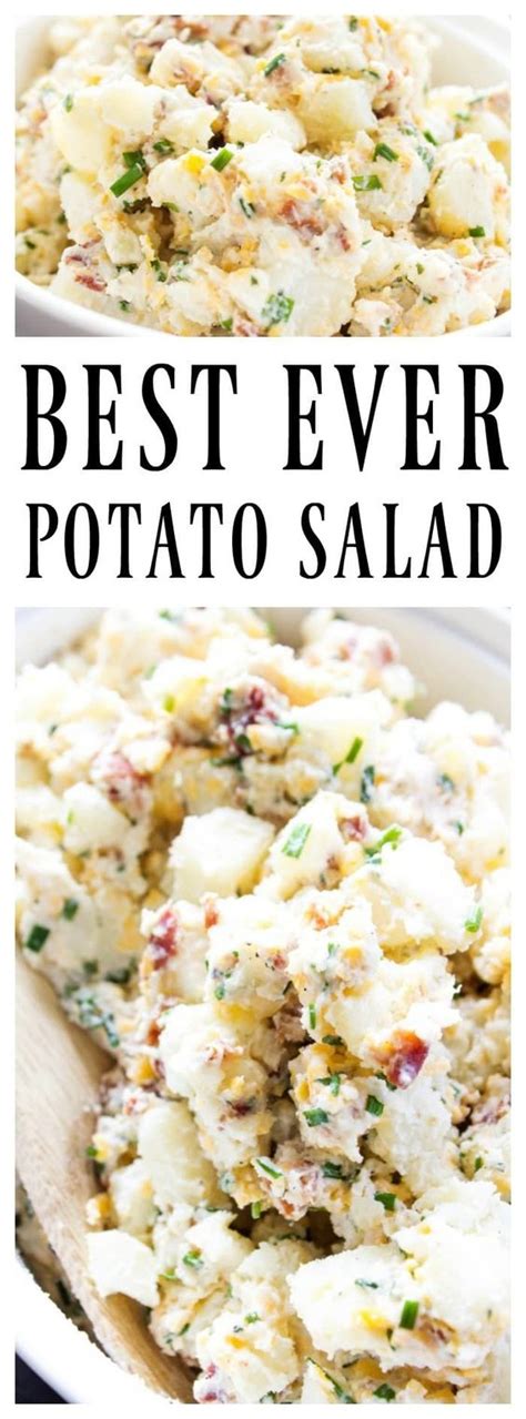 Best Ever Potato Salad Recipe Tasty Foods