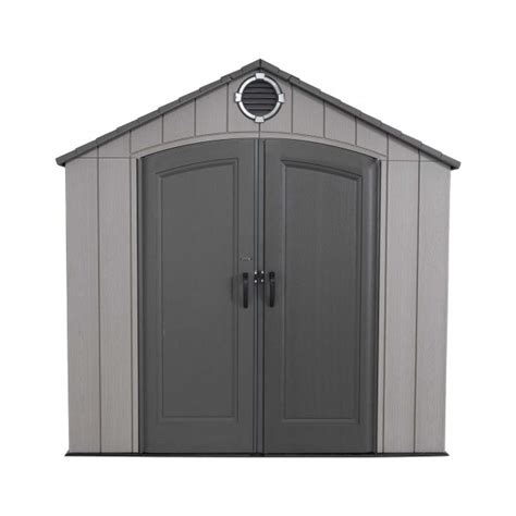 Lifetime 8x12 5 Rough Cut Backyard Storage Shed With Floor 60305