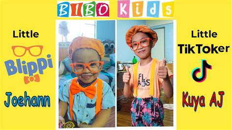 Vlog10 Bibo Kids Little Blippi And The Little Tiktoker Youtube