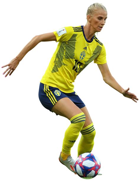 Sofia Jakobsson Sweden Women Football Render Footyrenders
