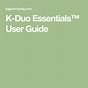 Keurig K Duo Instructions