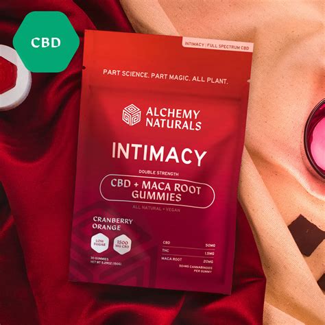 Alchemy Naturals Intimacy Cbd Gummies For Sex Full Spectrum Charm City Hemp