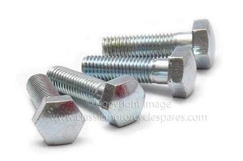 Handlebar Clamp Bolts Triumph 97 1340 Uk Made Set Of 4 Ebay