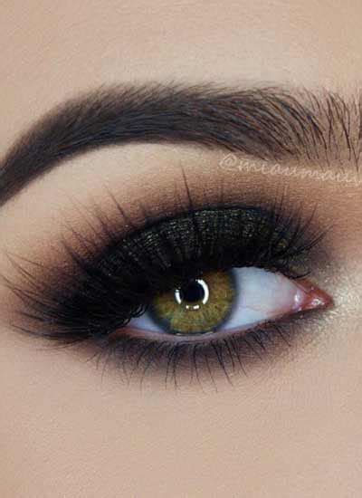 How to pick eyeshadow colors for your skin color. 5 Daring Ways to Wear Black Eyeshadow in Fall 2016