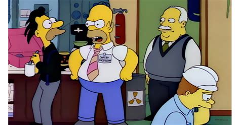 Try and earn your first money today! Homer Simpson, The Simpsons Job: nuclear plant safety ...