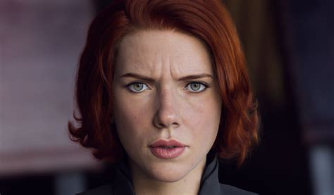 Scarlett Johansson 3d Model