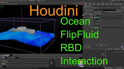 Houdini Tutorial Ocean Flip Fluid Simulation With Rbd Ship Dynamic