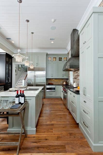 El primero es algo más pesado. Cocinas con suelo de madera - Decoración de Interiores y ...