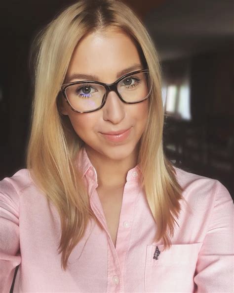 Blonde Glasses Blowjob GIF Petite