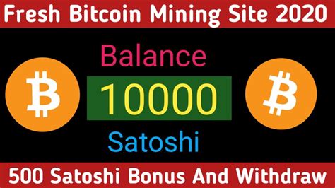 Aside from legit cloud mining companies, we also have complete scams. Free Bitcoin Mining Website | Free Cloud Mining Site 2020 | Satoshitap.com | 500 Daily| Ahmad ...