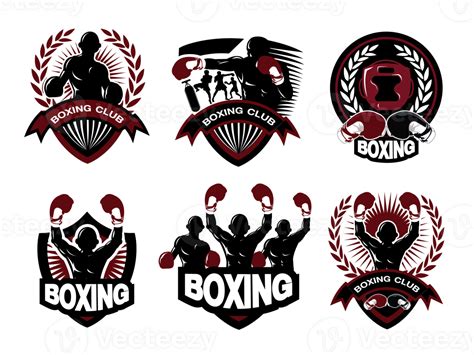 Free Illustration Of Boxing Logo Set 23522573 Png With Transparent