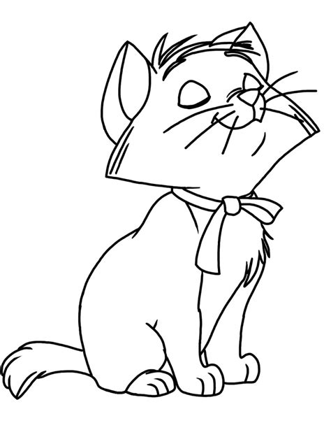 Berlioz The Aristocats Coloring Pages Coloring Pages