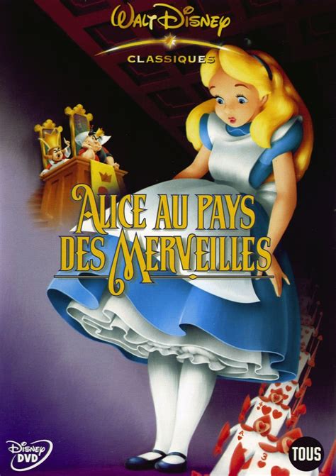 Alice In Wonderland 1951 Dvd Cover Disney Photo 43158336 Fanpop