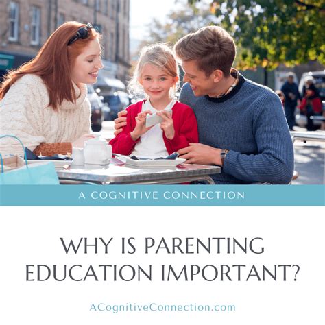 Why Is Parenting Education Important A Cognitive Connection