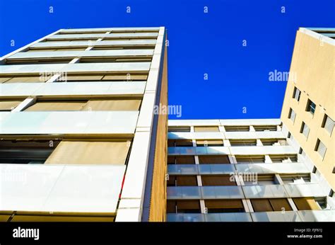 Apartment Building Barcelona Province Catalonia Spain Stock Photo