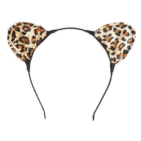 Womens Capelli Of New York Leopard Print Cat Ears Headband €13 Liked