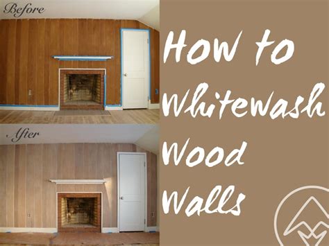 If not, try it again. How to Whitewash or Pickle Wood Walls - Annick Magac