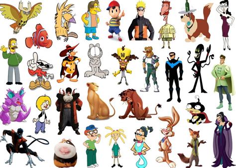 Click The N Cartoon Characters Quiz By Ddd62291