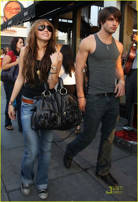 Miley Cyrus Takes Justin Gaston To Church Photo 1419001 Pictures