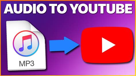 How To Upload Audio Files To Youtube Youtube