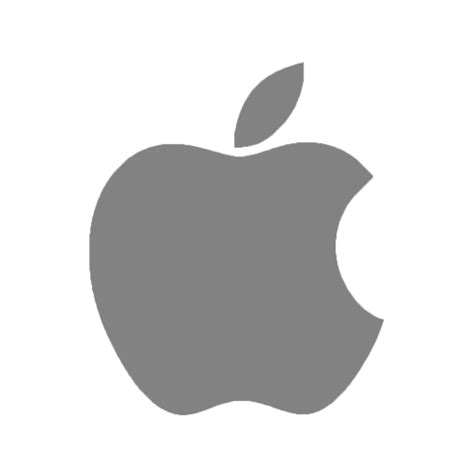 Apple Logo Grey Krotos