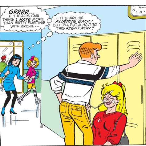 Rule 34 Archie Andrews Archie Comics Betty Betty And Veronica Cum On Face Hallway Handjob