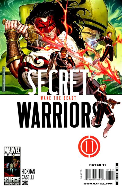 Secret Warriors Vol 1 11 Secret Warriors Marvel Comic Books Marvel