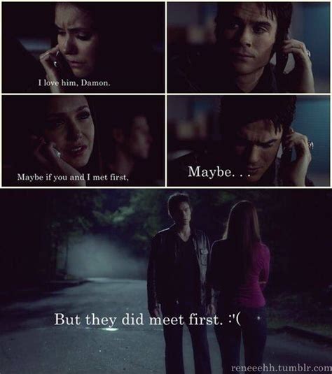 Pin By Cathy Smith On Elena And Damon Vampire Diaries Funny Vampire