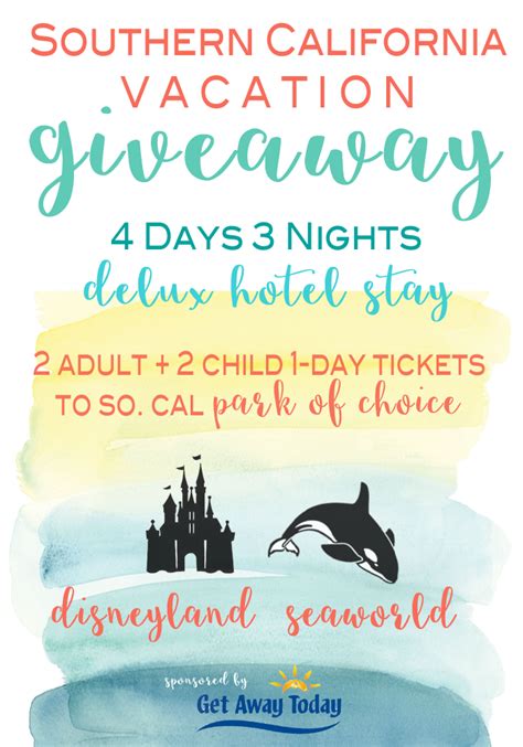 Southern California Theme Park And Vacation Giveaway Laptrinhx