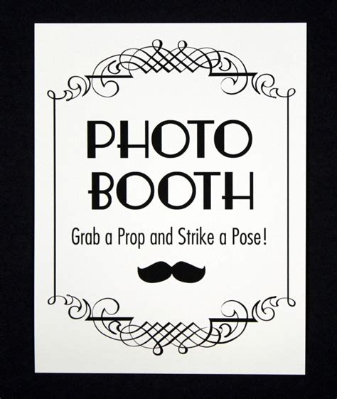 Photo Booth Sign Photo Booth Prop Photobooth Prop Photo