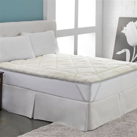 Related:wool mattress pad queen wool mattress pad king. Ultrasoft Cool Wool Reversible Mattress Topper - Walmart ...