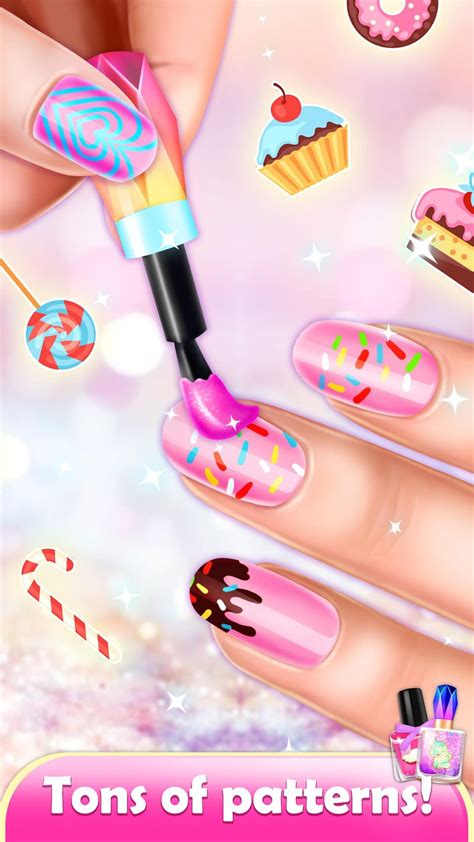 Nail Artist Girl Games Salon Makeup Makeover Para Android Descargar