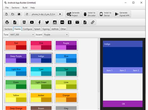For google play and amazon store. How to Create an Android App Without Coding