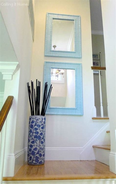 Well the staircase landing refers to the space at the top or at the bottom of the stairs. Meg Braff Inspired Mirrors and a New Painting Tool | Home ...