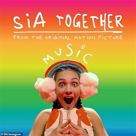 Sia Will Release Her New Single Together Next Week Daily Mail Online