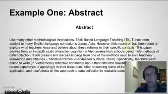 The abstract of a research paper serves the purpose of giving the reader a good idea of the contents of that paper. Writing an Abstract for your Research Paper - YouTube
